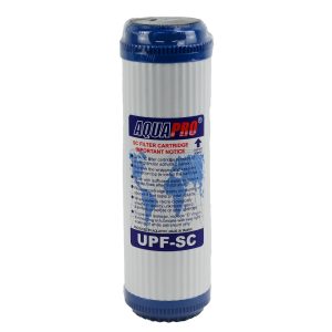 Aqua-pro 1025SilverGAC5 UPF-SC 10 inch by 2 point 5 inch silver granular carbon water filter 5 microns