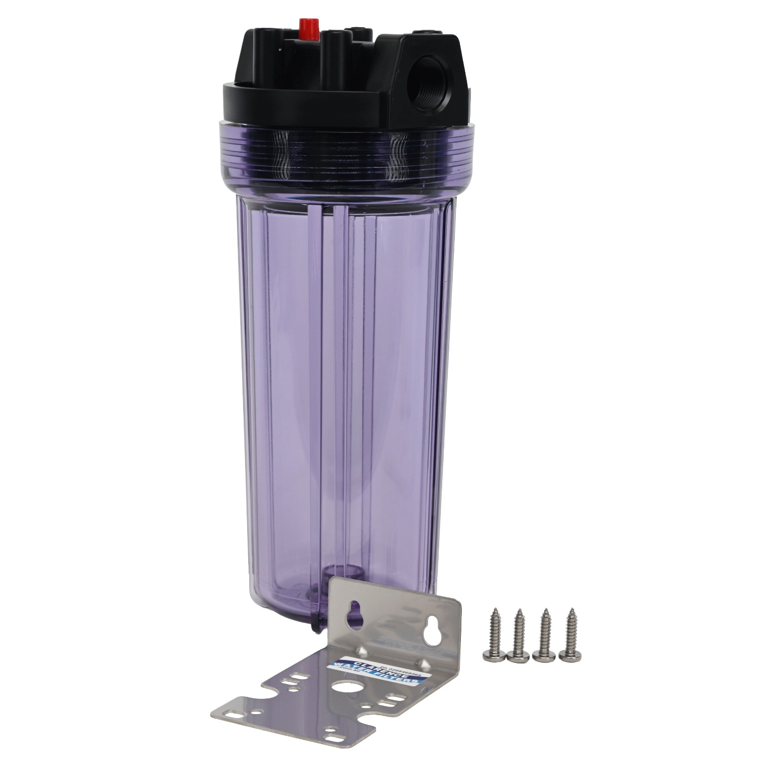 Aqua-pro HD1020C Transparent 10 inch Filter Housing with 3 quarter inch Bsp Ports