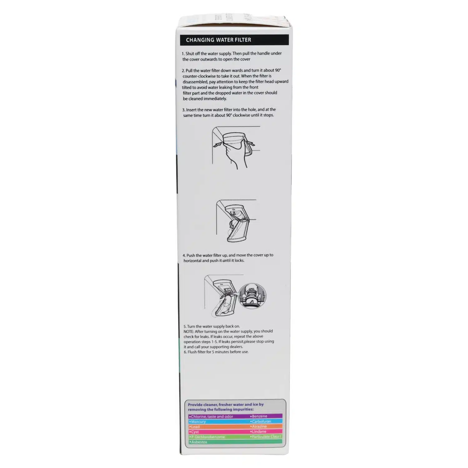AquaBlue Hisense HX2019FR-A Substitute Fridge Filter Cartridge