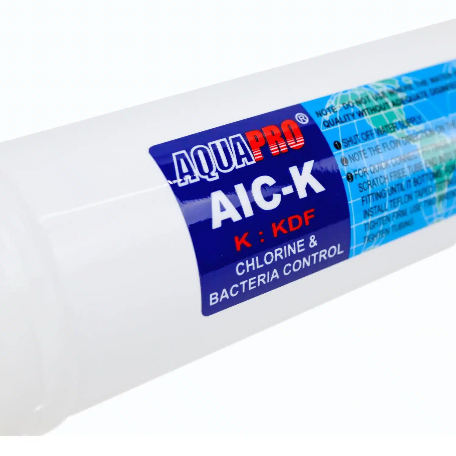 AquaPro AIC-K In Line Water Filter GAC & KDF 5 Micron 3