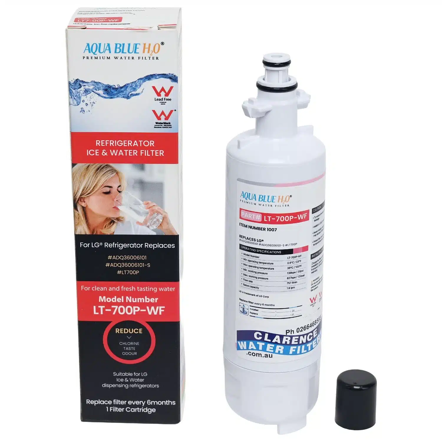 Aquablue LT700P-WF Substitute Filter EFF-6032A