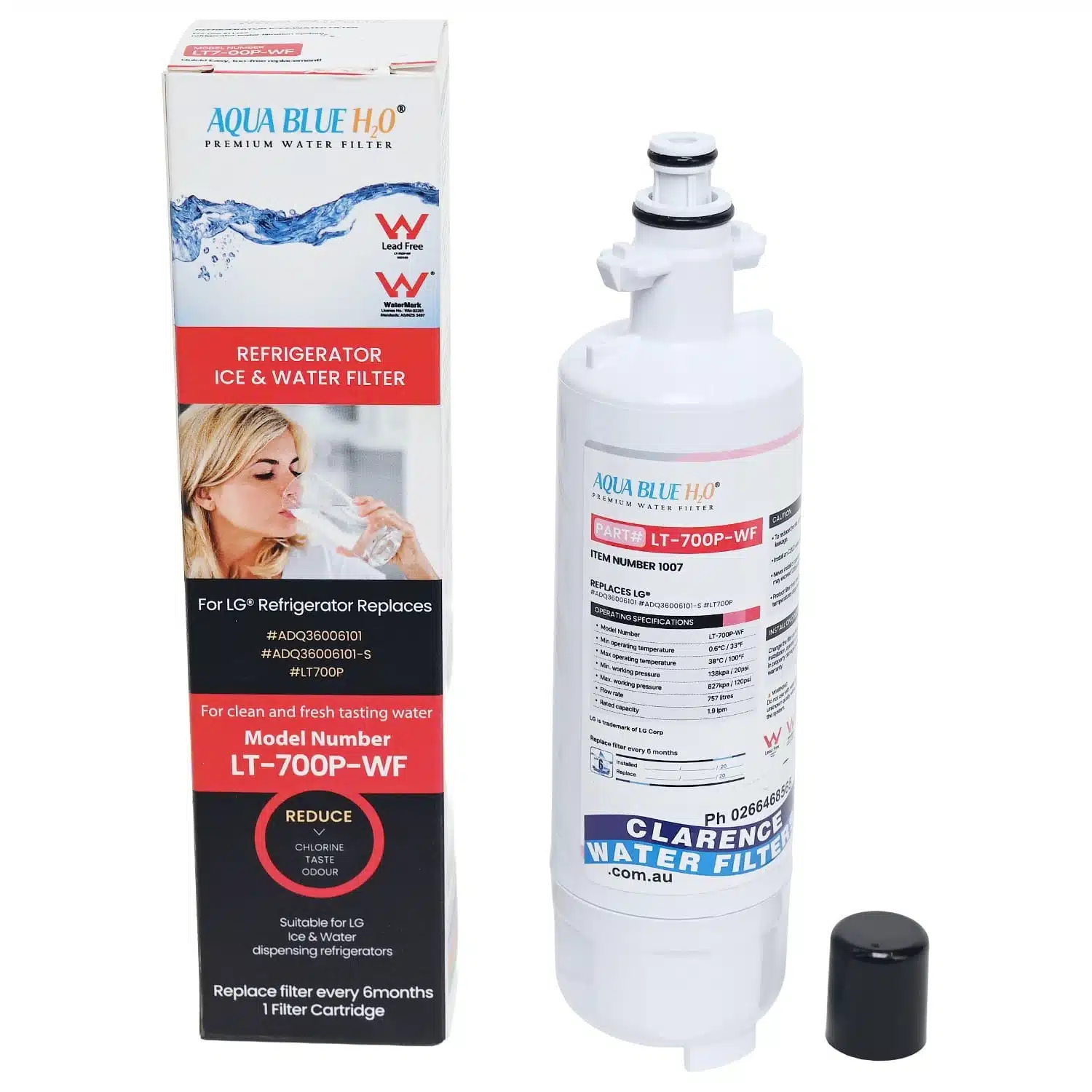 Aquablue LT700P-WF Substitute Filter EFF-6032A