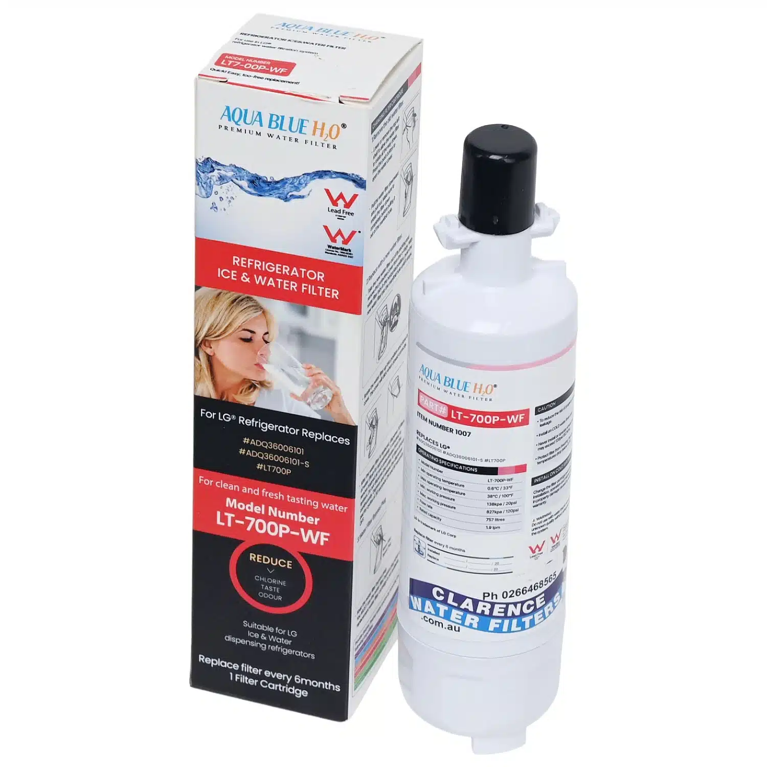 Aquablue LT700P-WF Substitute Filter EFF-6032A