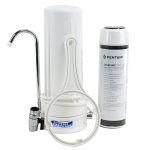 Bench Top Water Filter System for Coffee Machines featuring 10 inch QMP housing diverter valve fittings and scale reducing filter