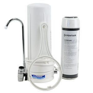 Bench Top Water Filter System for Coffee Machines featuring 10 inch QMP housing diverter valve fittings and scale reducing filter