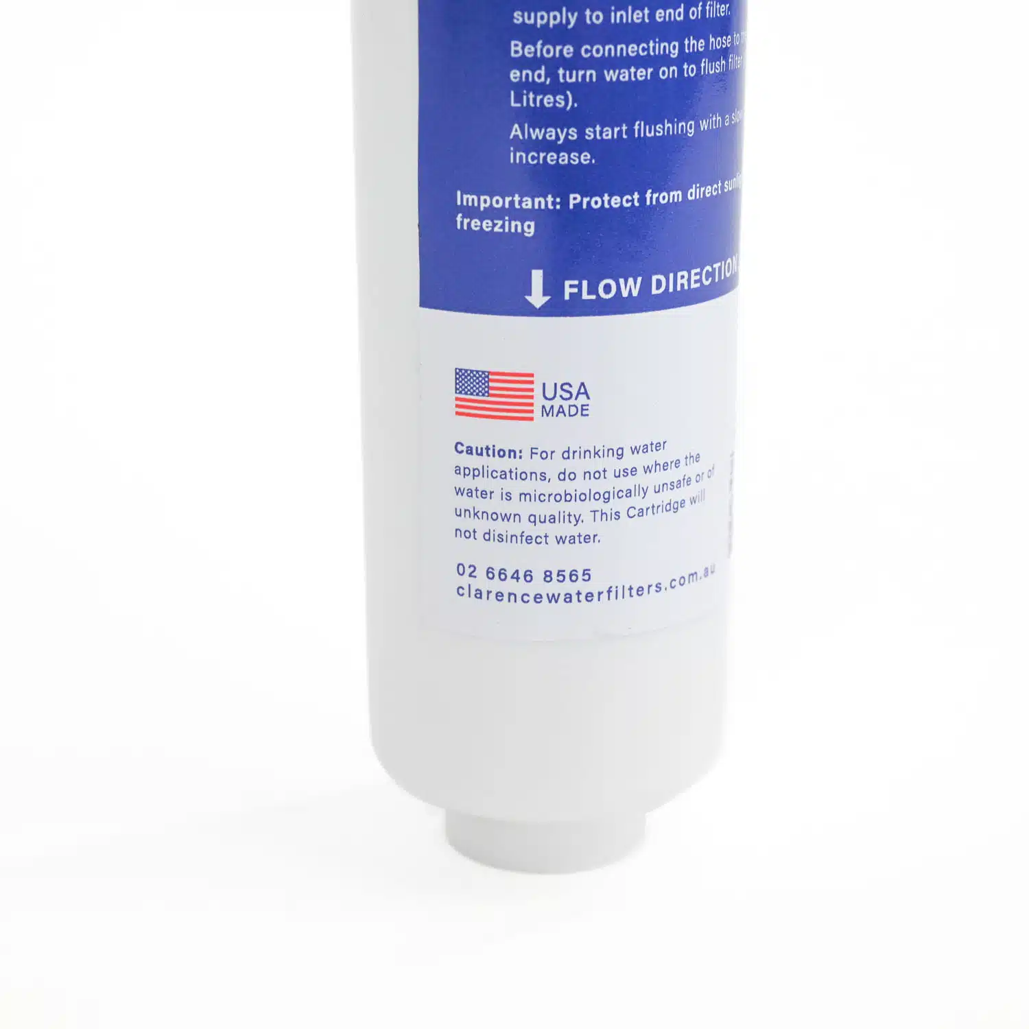 BestWF 1 Micron Inline Water Filter For Caravans and RVs Close Up