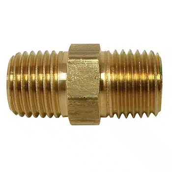 Brass 3-8inch nipple