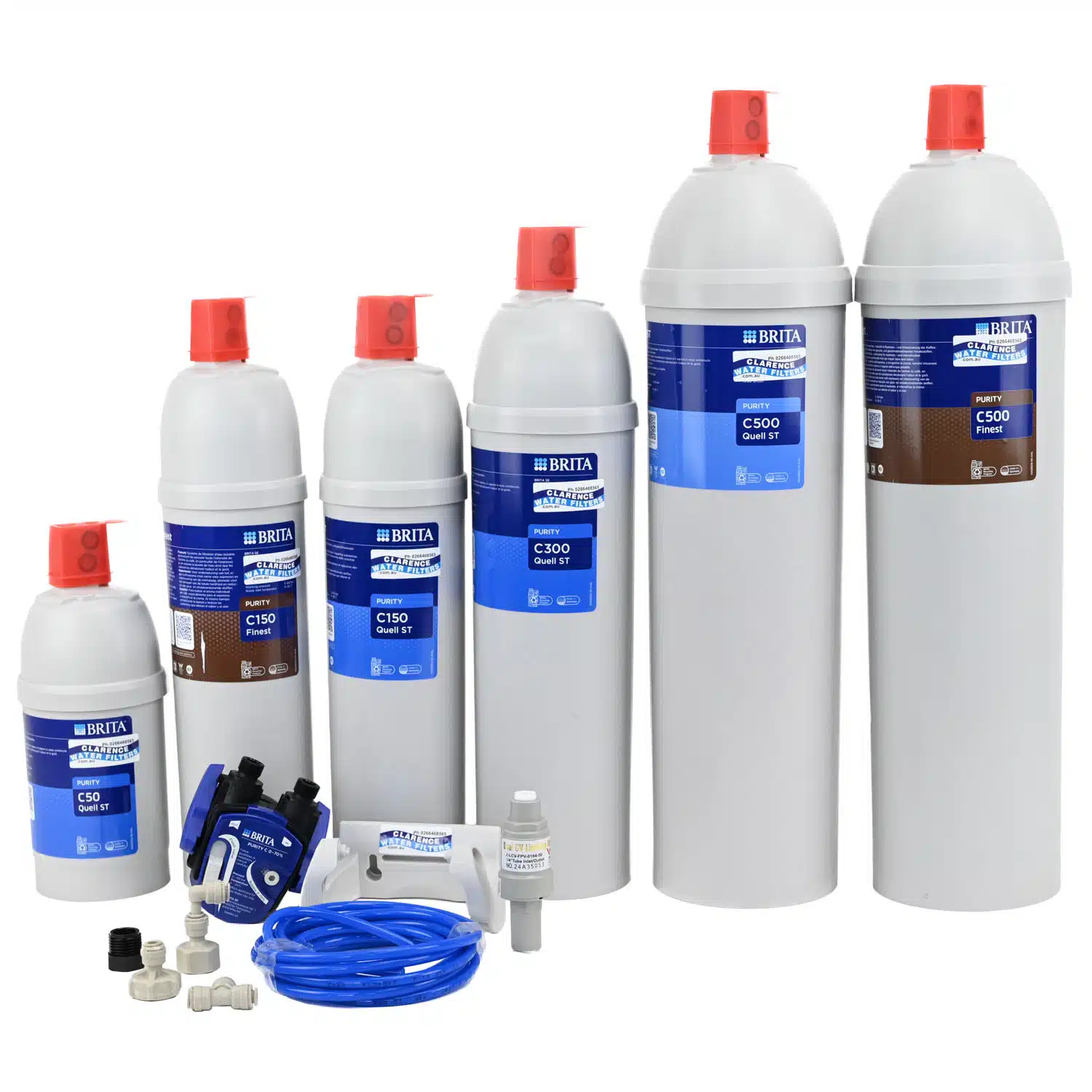 Brita Espresso Coffee Machine Water Filter System with filter head fittings and filter