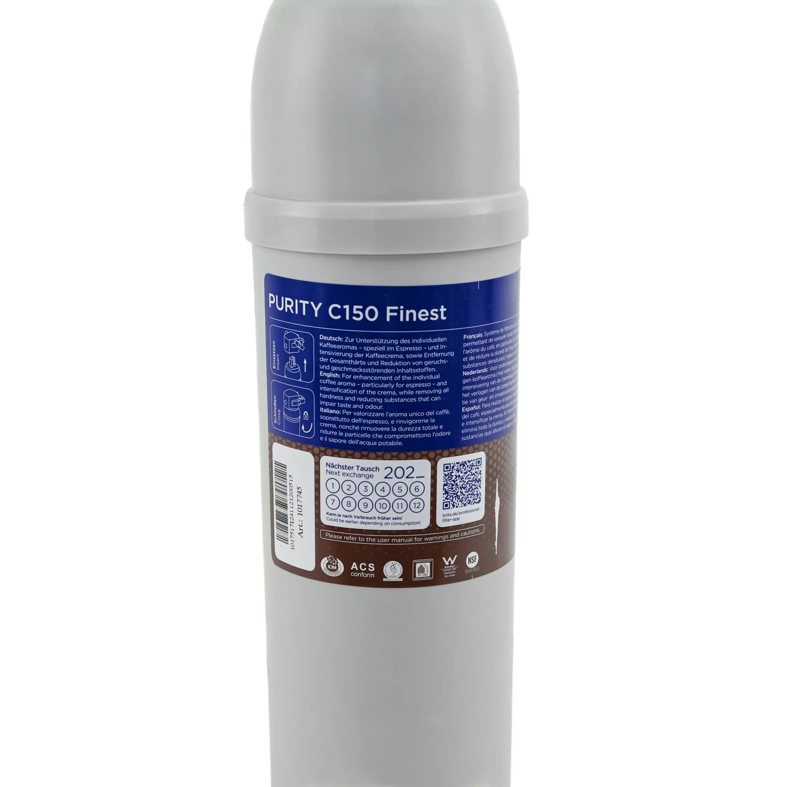 Brita Purity C150 Finest Water Filter for Coffee Machines