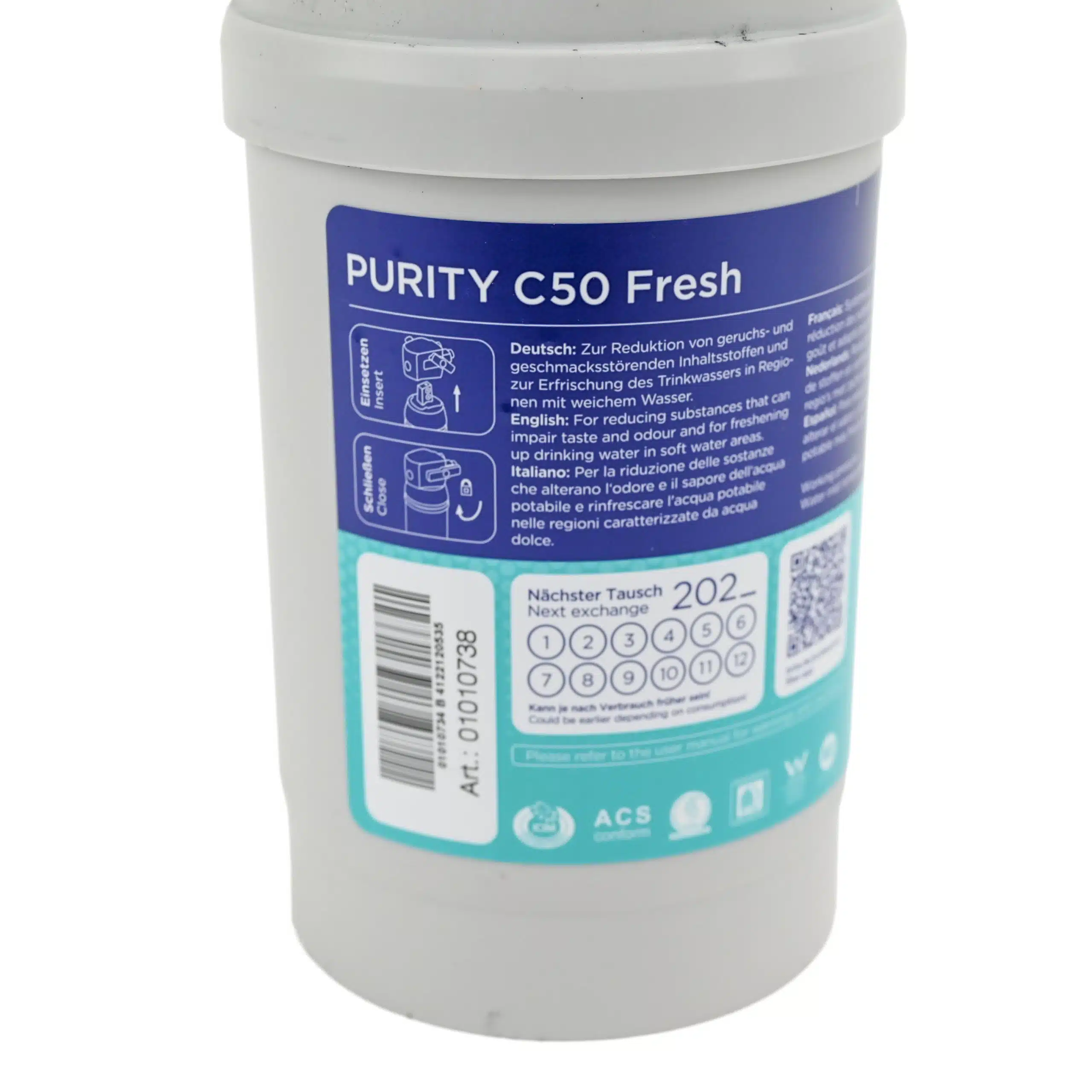 Brita Purity Fresh C50 Water Filter Taste Odour Water Filter