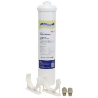 CWF K56KGA All In One Inline Water Filter With KDF Fluoride Reduction Media Carbon and Sediment Protection