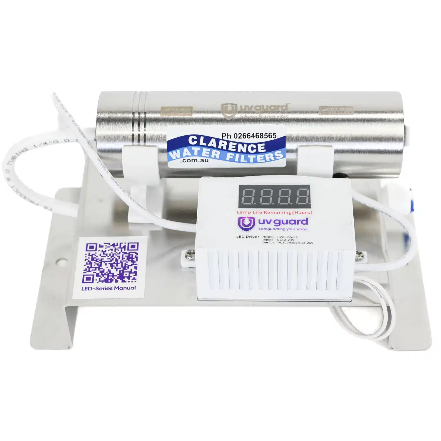 Caravan and RV LED 12V 240V UV Water Sterilizer 4 Lpm