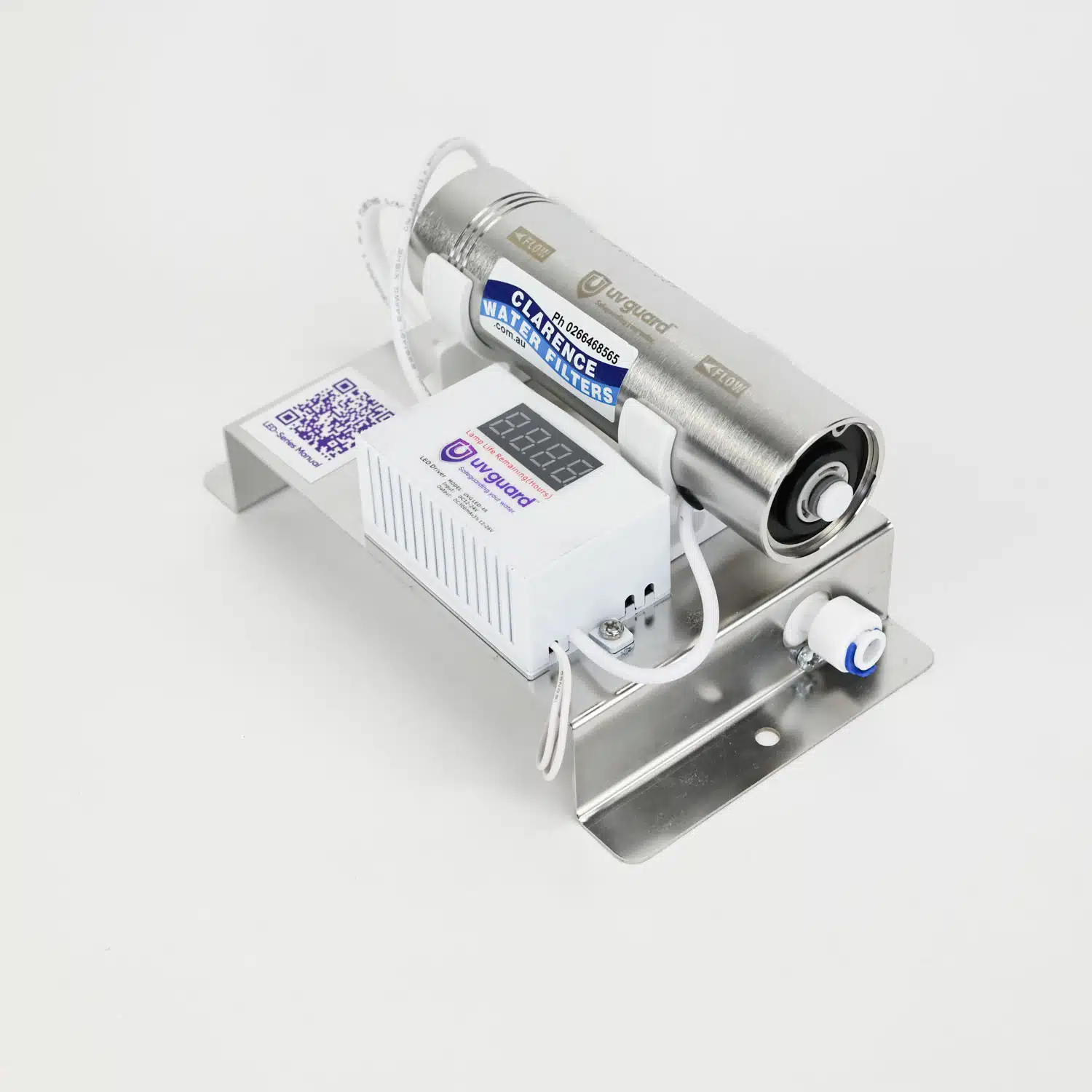 Caravan and RV LED 12V 240V UV Water Sterilizer 4 Lpm