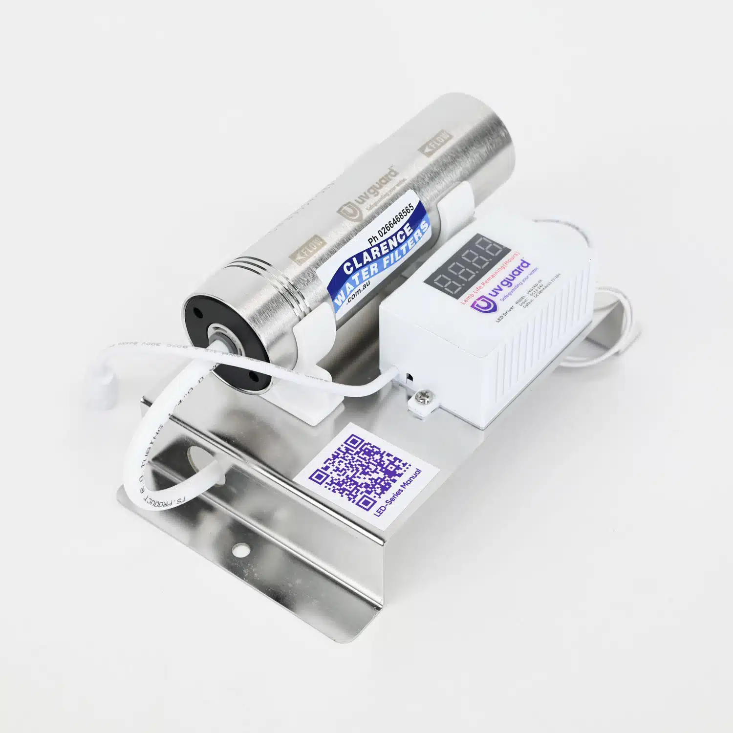 Caravan and RV LED 12V 240V UV Water Sterilizer 4 Lpm