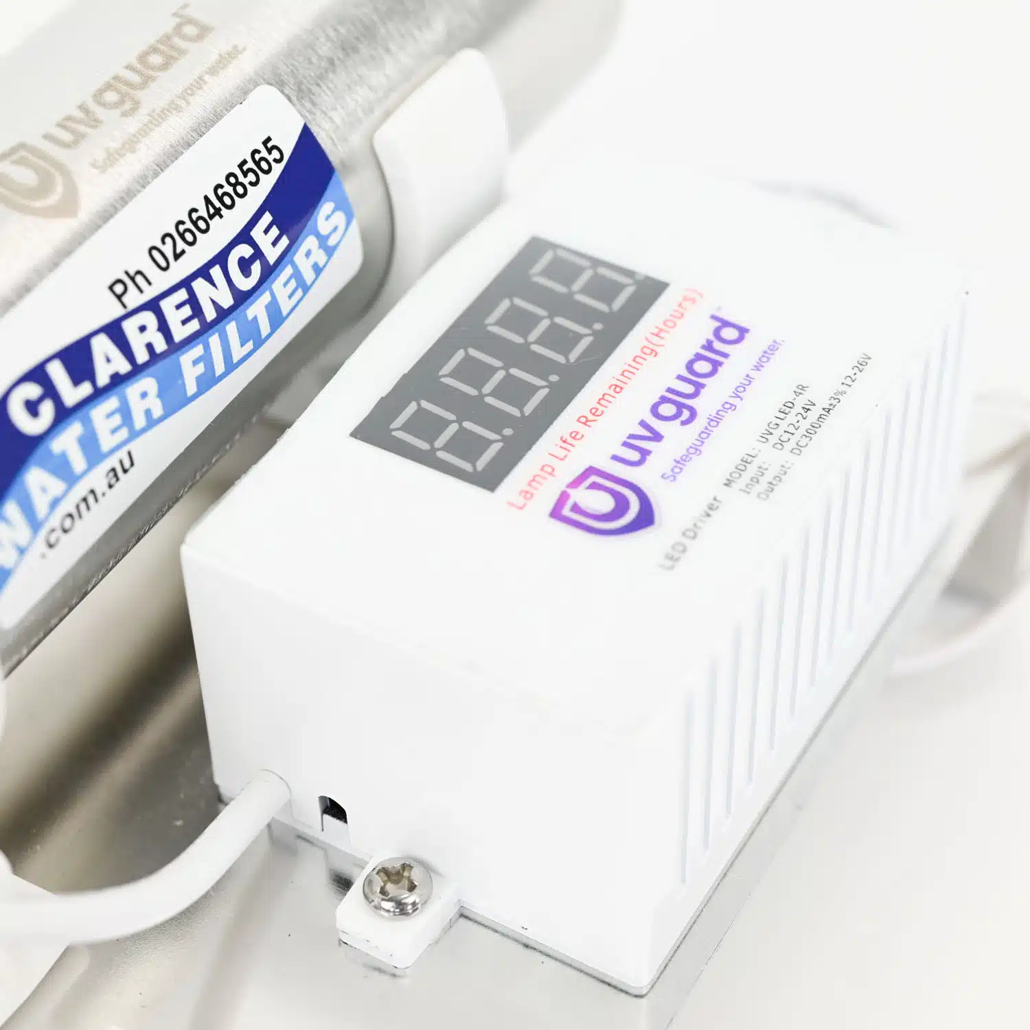 Caravan and RV LED 12V 240V UV Water Sterilizer 4 Lpm