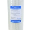 Caware 2045PW5Nom 20 inch by 4 point 5 inch premium Taiwanese made pleated washable 5 micron sediment filter with rubber end seals and mesh reinforcement
