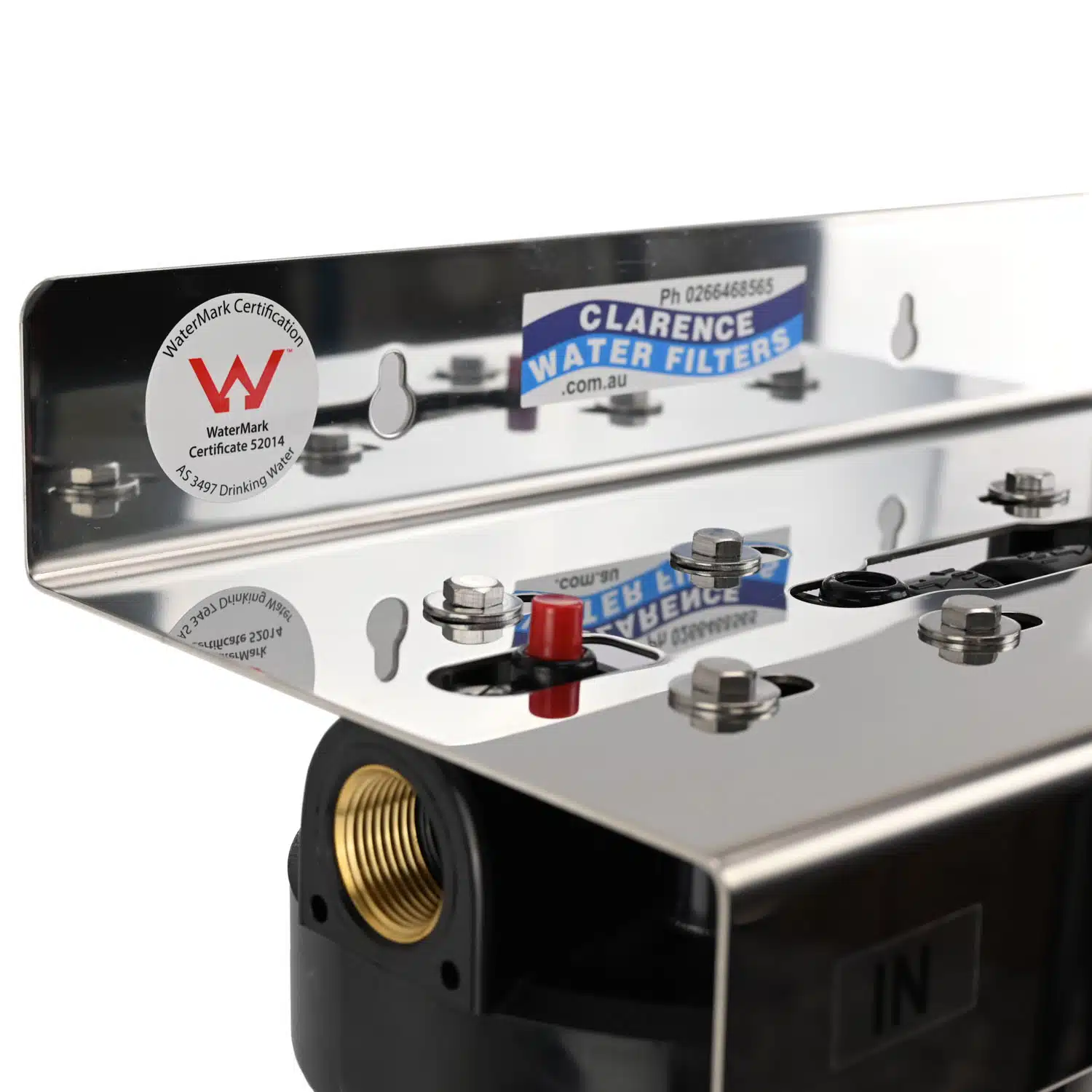 Chlorine Town Large Twin Whole of House Water Filter System With Reusable Filters.