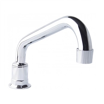 Chrome 225mm Hob Spout