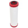 Coldstream CTO Max 10 inch by 2 point 5 inch Ceramic Water Filter For Bacteria Heavy Metal Sediment and Chemical Reduction