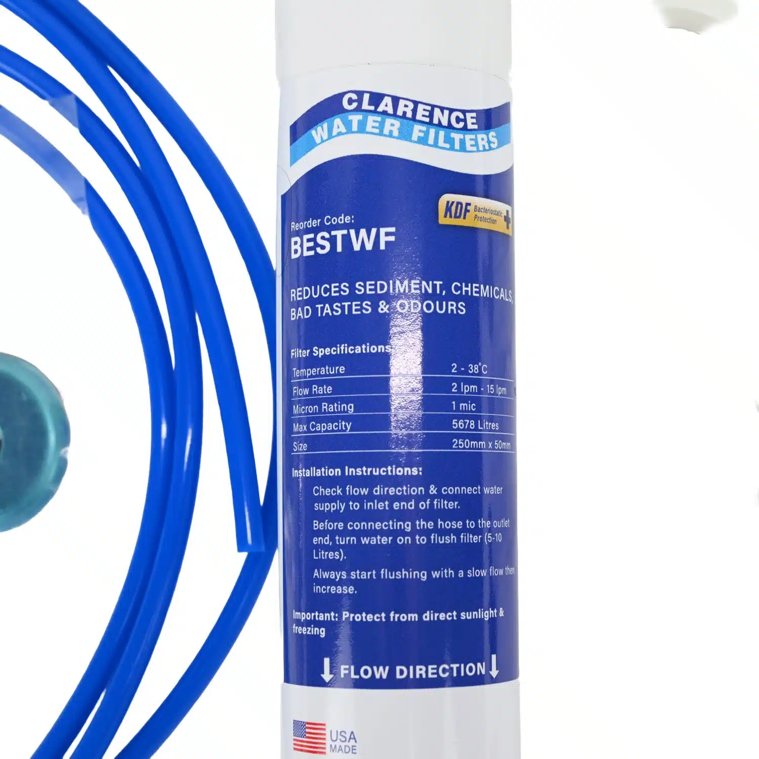 Complete Caravan or RV Under Sink Water Filter Kit - Image 2