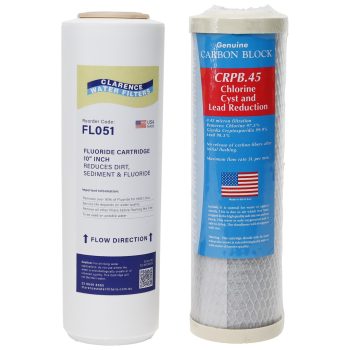 FL051 Fluoride Reduction & WC04 Carbon Filter Set