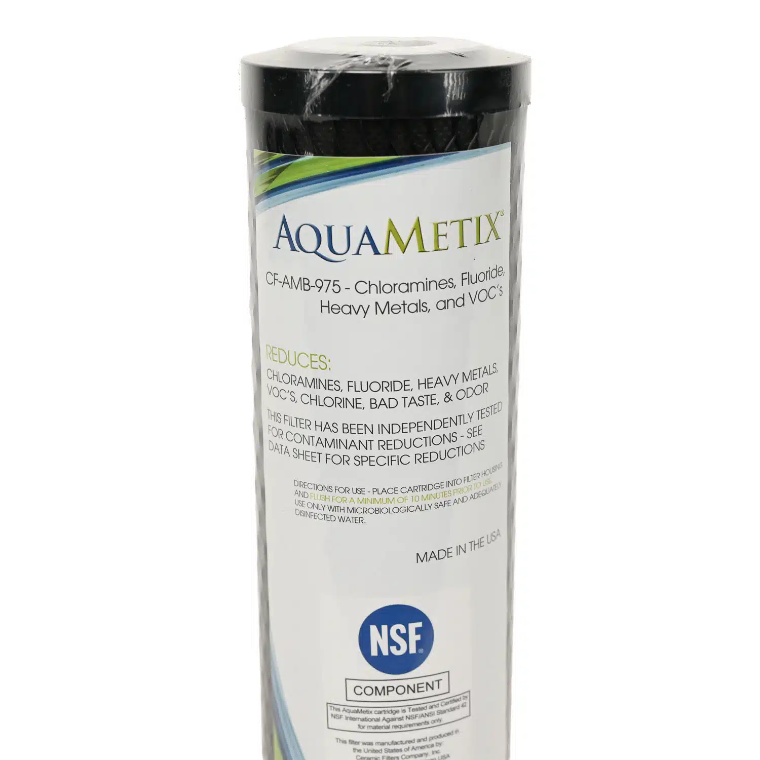 Fluoride & Chloramine Carbon Water Filter AMB/10