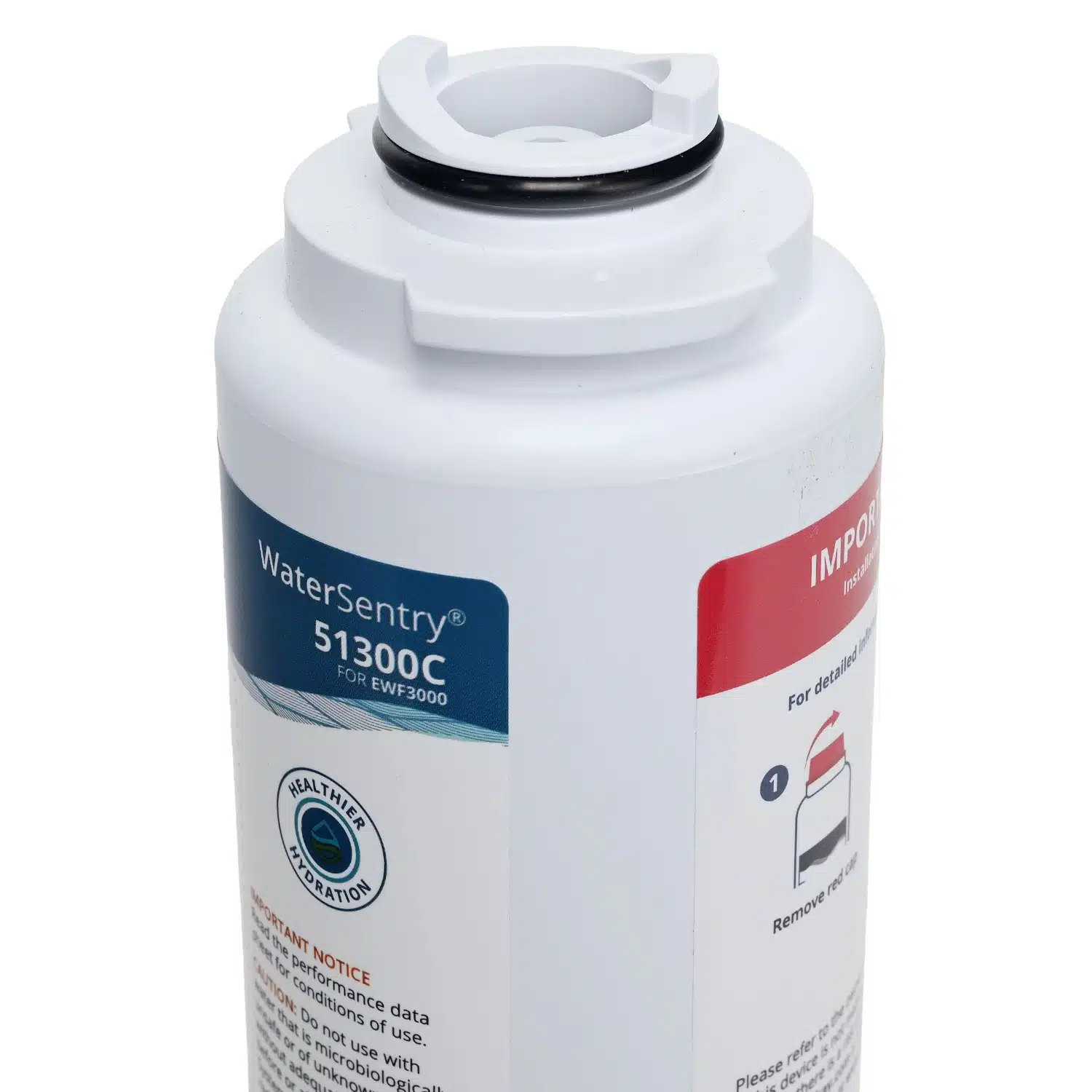 Genuine Elkay 51300c Watersentry® Plus Filter Closeup Of Filter Top From Right Angle