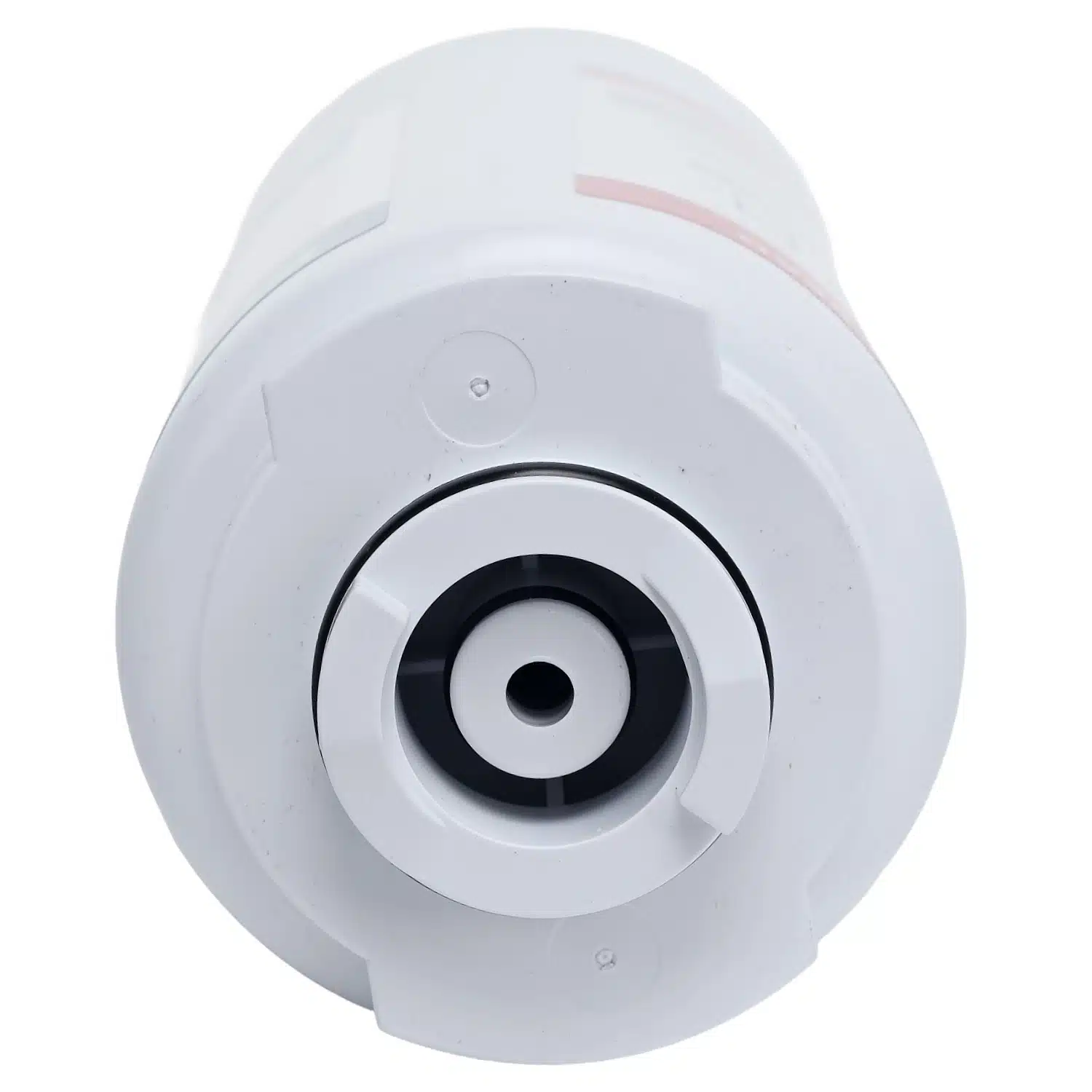 Genuine Elkay 51300c Watersentry® Plus Filter Laying On Its Side Showing The Very Top Of The Filter Opening
