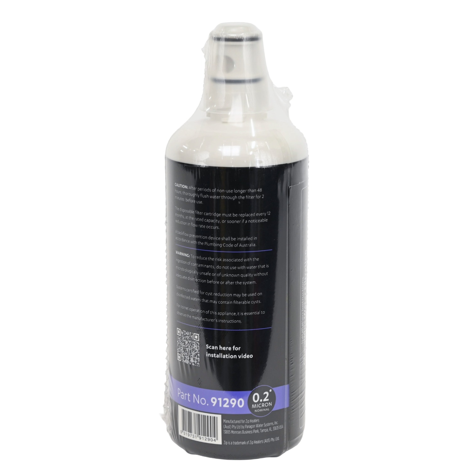 Genuine ZIP 91290 Water Filter