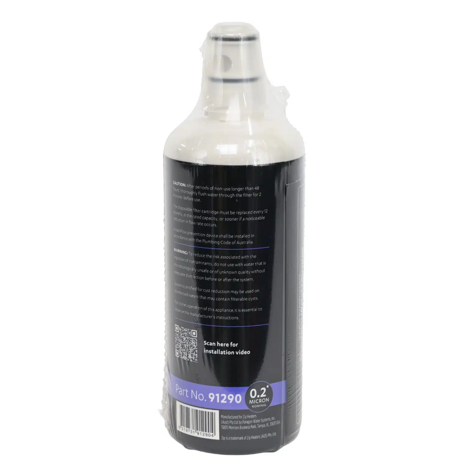 Genuine ZIP 91290 Water Filter