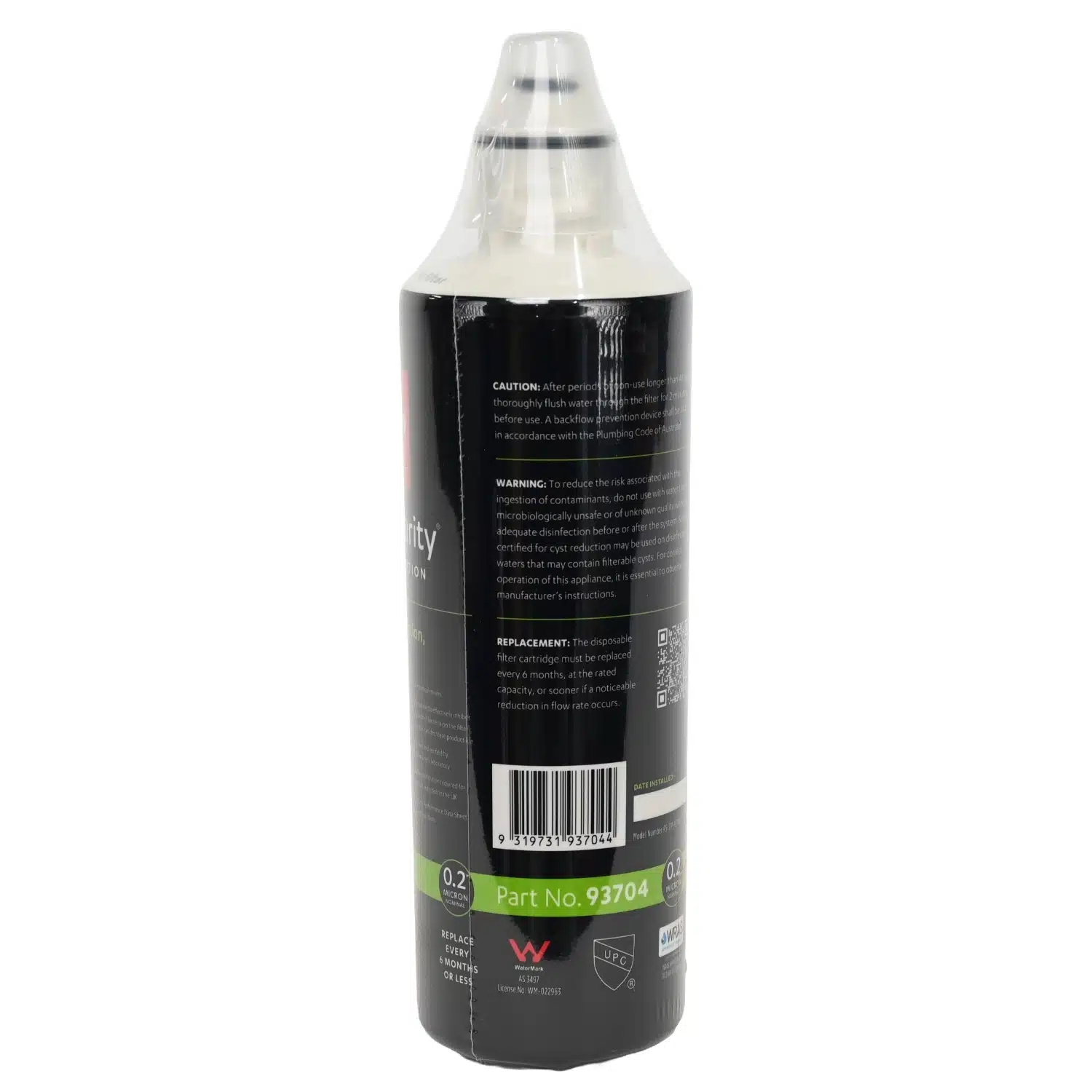 Genuine ZIP 93704 Water Filter zero point two Micron