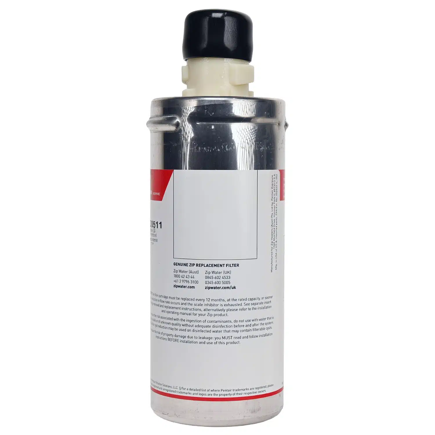 Genuine ZIP 93706 0 point 2 Micron Carbon Free Water Filter 1 point 5Z-CF