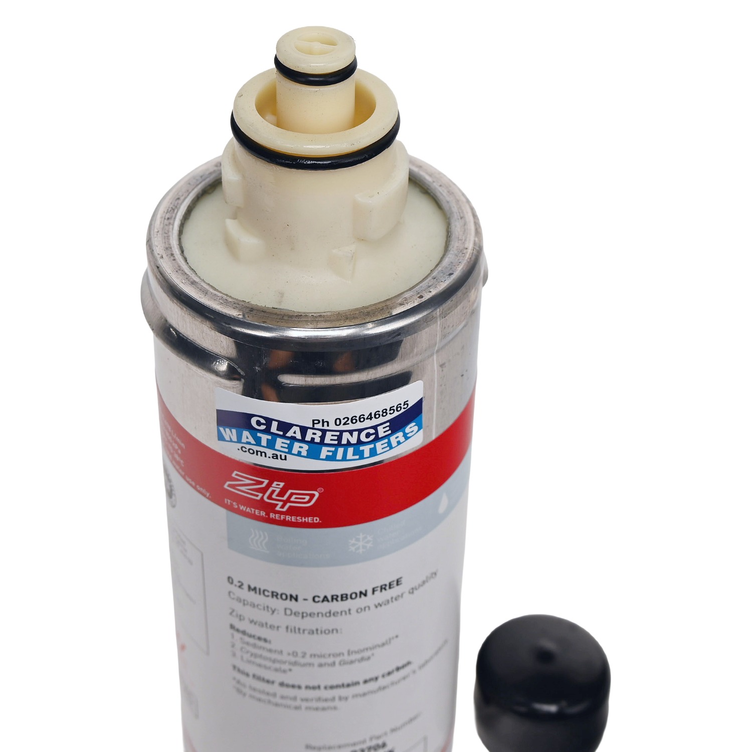 Genuine ZIP 93706 0 point 2 Micron Carbon Free Water Filter 1 point 5Z-CF