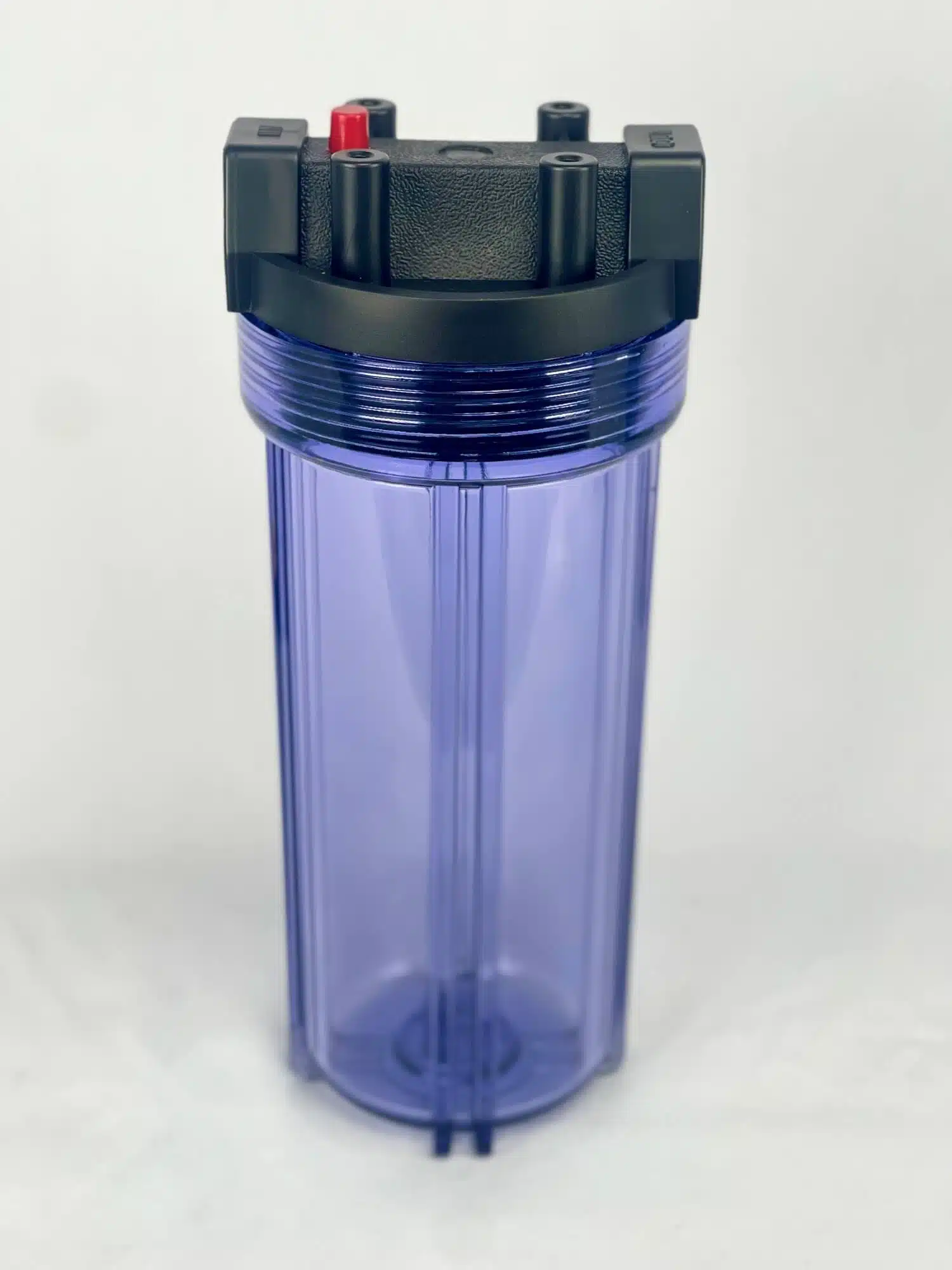 HD1020C Transparent 10 Filter Housing with 3 quarter Bsp Ports 1