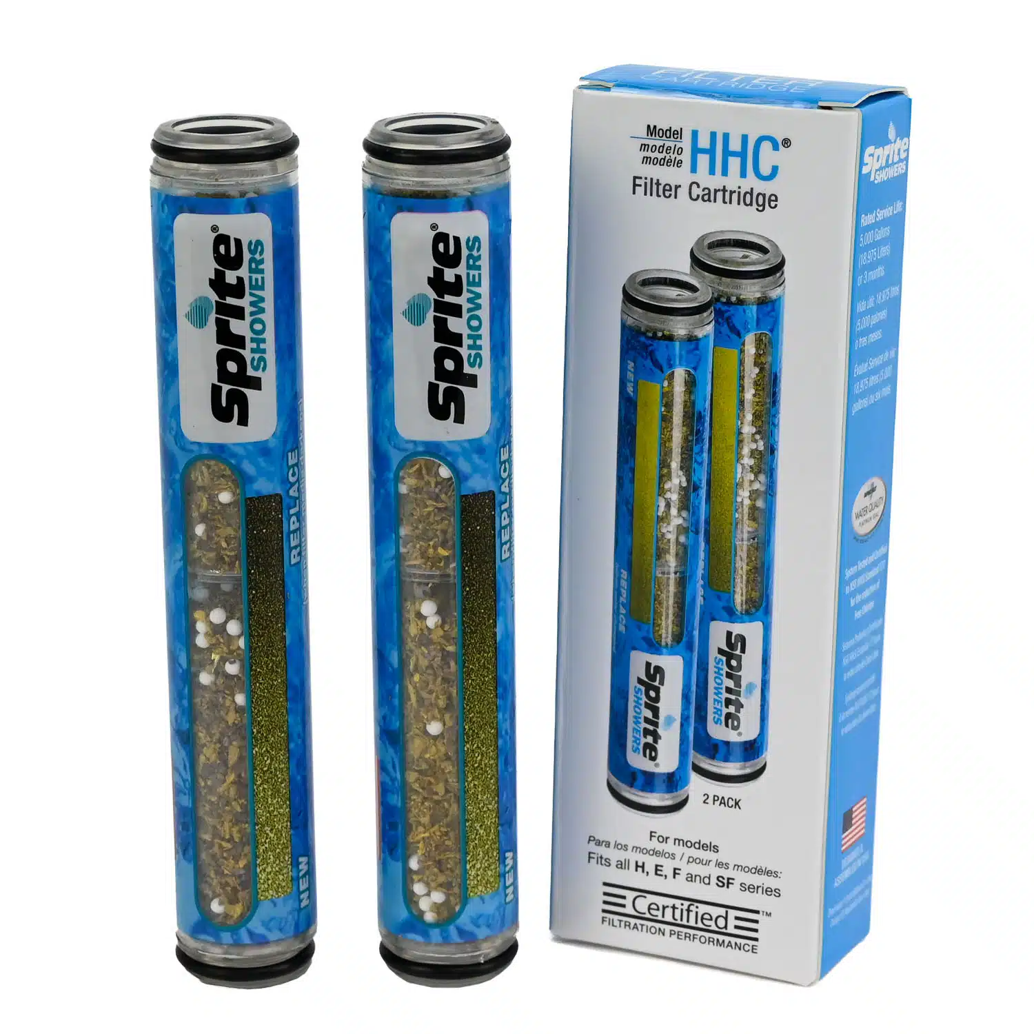 Hand Held Sprite Shower Filter Replacement Cartridges.