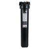 High Performance Filtration 20 inch by 2 point 5 inch Water Filter Housing with 3 quarter inch BSP Ports and black sump