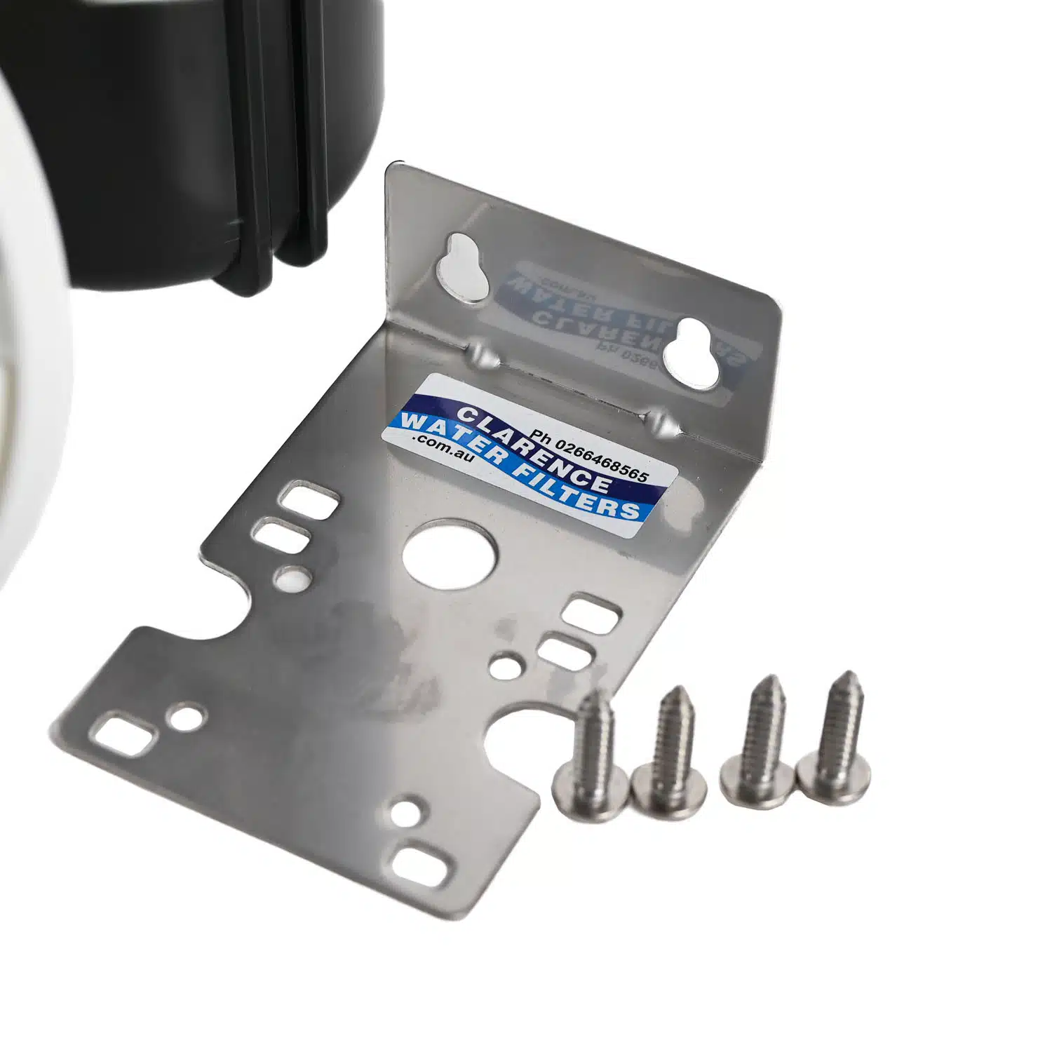 Stainless steel bracket for 20 inch by 2 point 5 inch housing