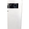 High Performance Filtration HPF-UV Twin Filter and UV Steriliser All in one system enclosed in stainless steel housing left hand view