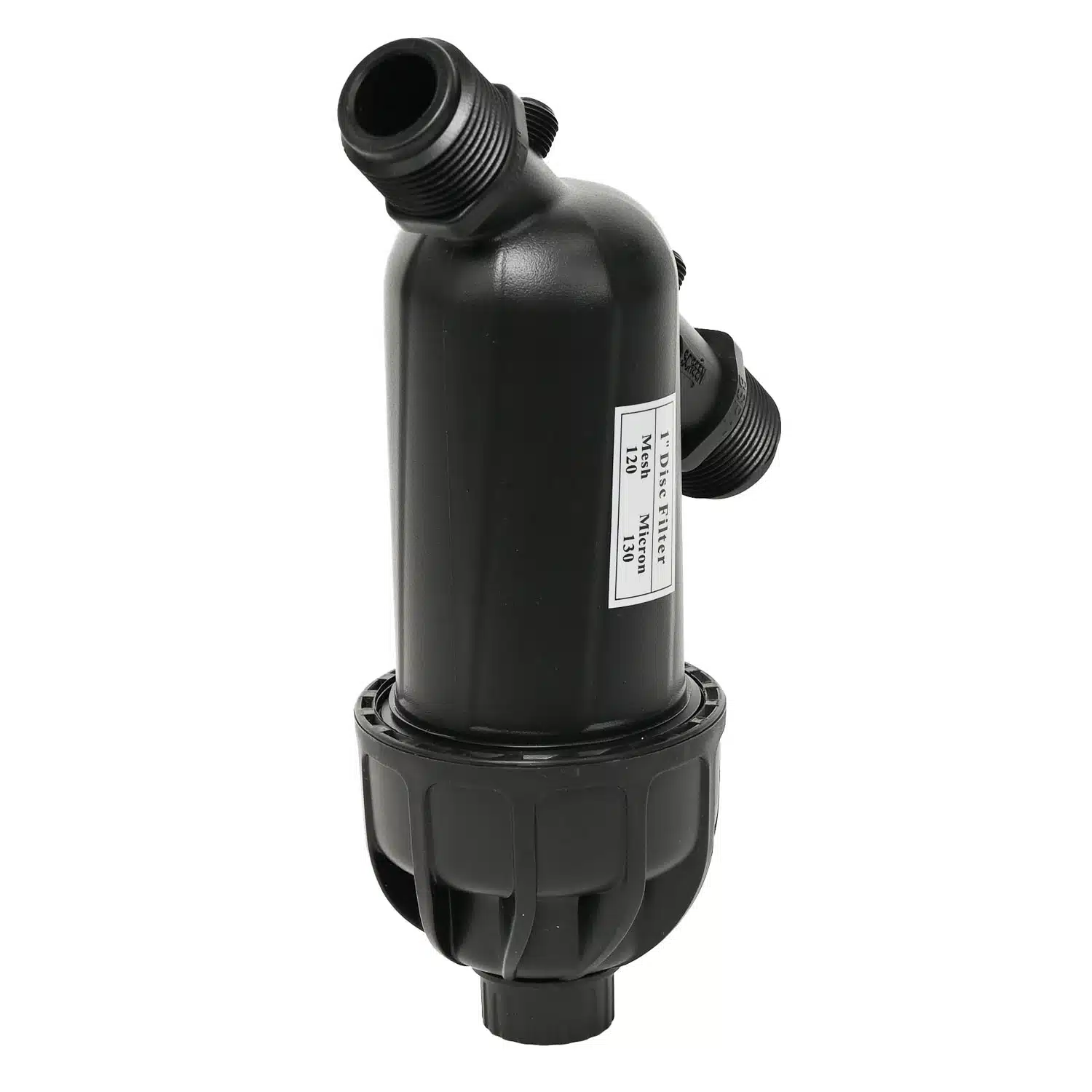 In line Disc Sediment Filter 120 Mesh with 25mm 1inch male ports - Image 7