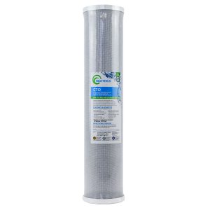 Matrikx 2045CTO5 High Flow Chemical PFAS Reduction Carbon Block 20 inch by 4 point 5 inches
