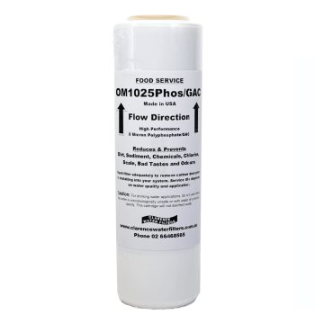 OM1025Phos_GAC Food Service Polyphosphate & Carbon Triple Action Filter