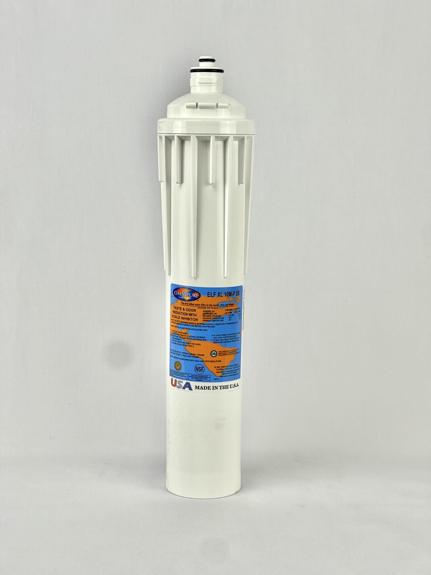 Omnipure ELFXL10MPSB Water Filter with Scale Inhibitor
