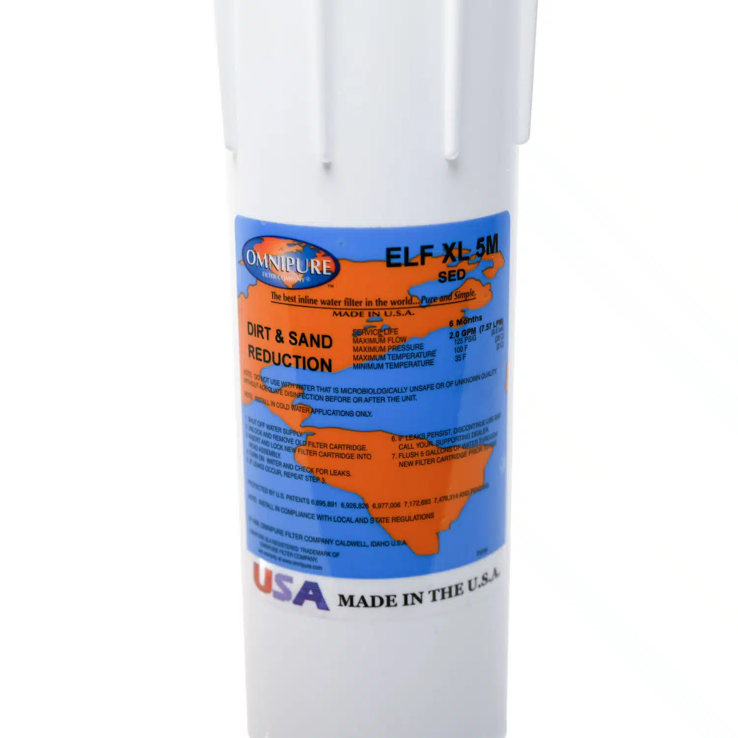 Omnipure ELF XL 5M-SED 5 Micron Sediment Reduction Filter