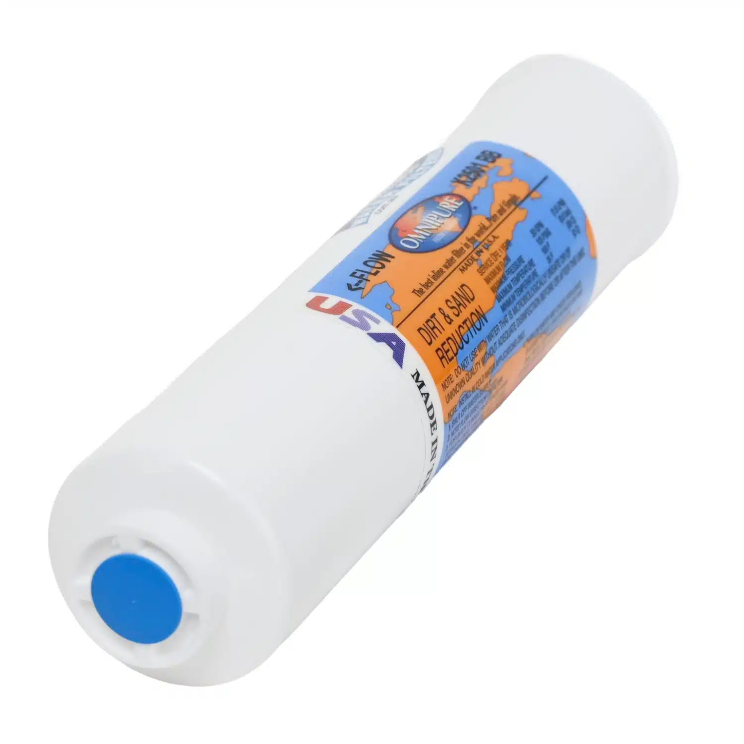 Omnipure K2501 BB 1 Micron Inline Sediment Water Filter with quarter inch Ports