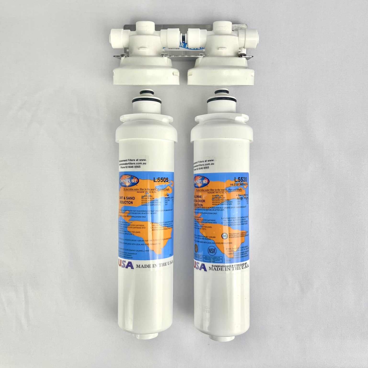 AquaPort Change Out Conversion Twin Omnipure L Series System
