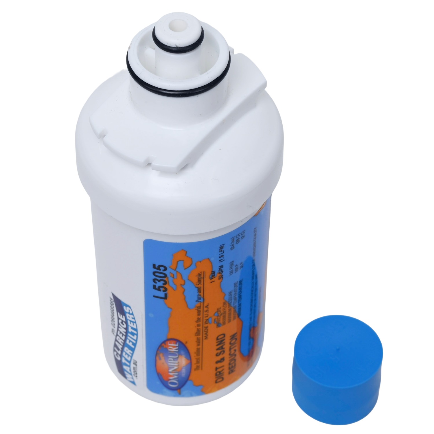 Omnipure L5305 USA Made Sediment Water Filter Rated at 5 microns suitable for L series heads