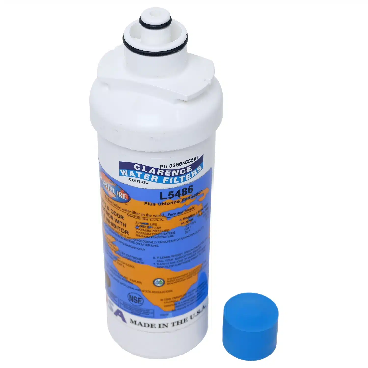 Omnipure L5486 Triple action Taste & Odour and Scale inhibitor water filter