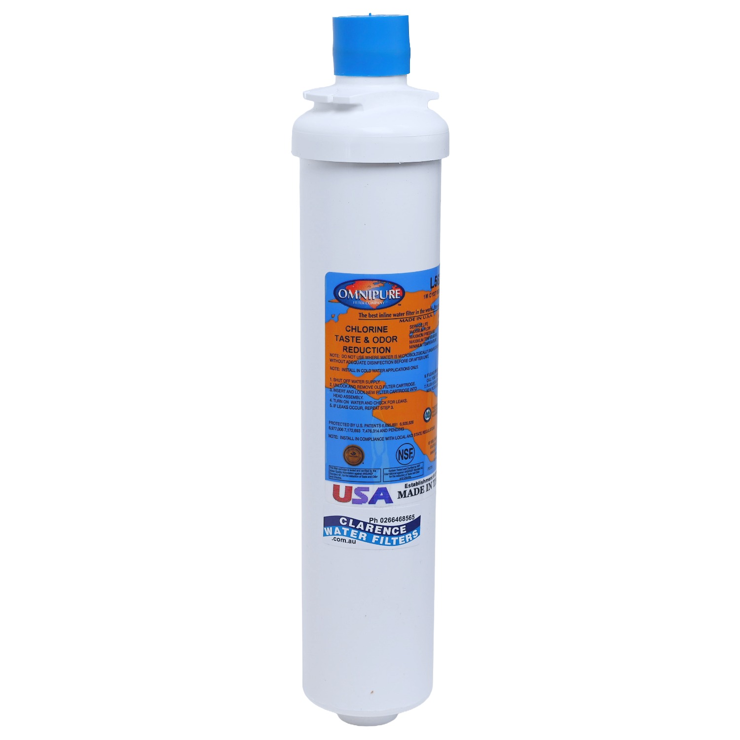 Omnipure L5620 1 Micron Taste and Odour extra fine carbon filter