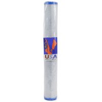 Omnipure OMB200 20 inch by 2 point 5 inch 1 Micron Silver Impregnated carbon block water filter-1