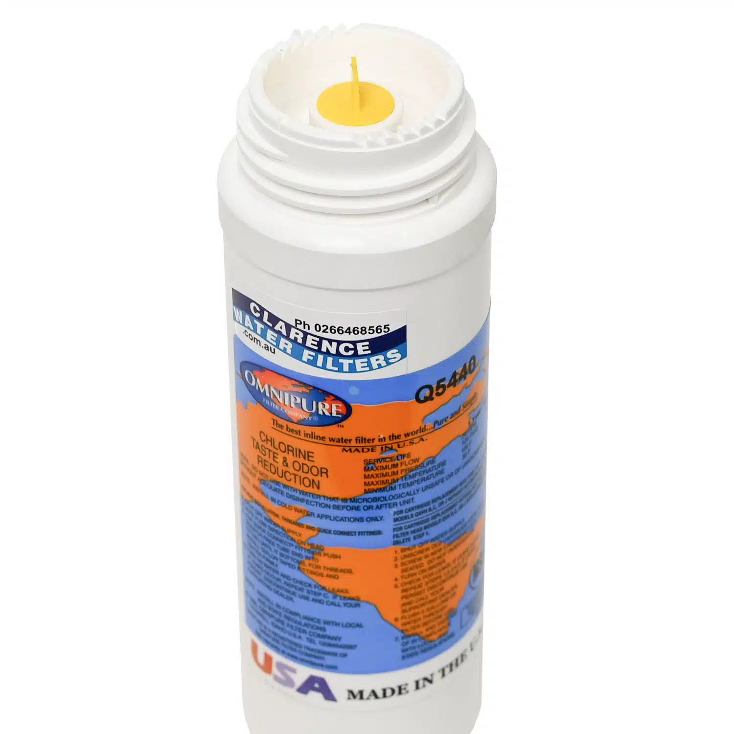 Omnipure Q5440 5 micron GAC screw-in replacement water filter American made